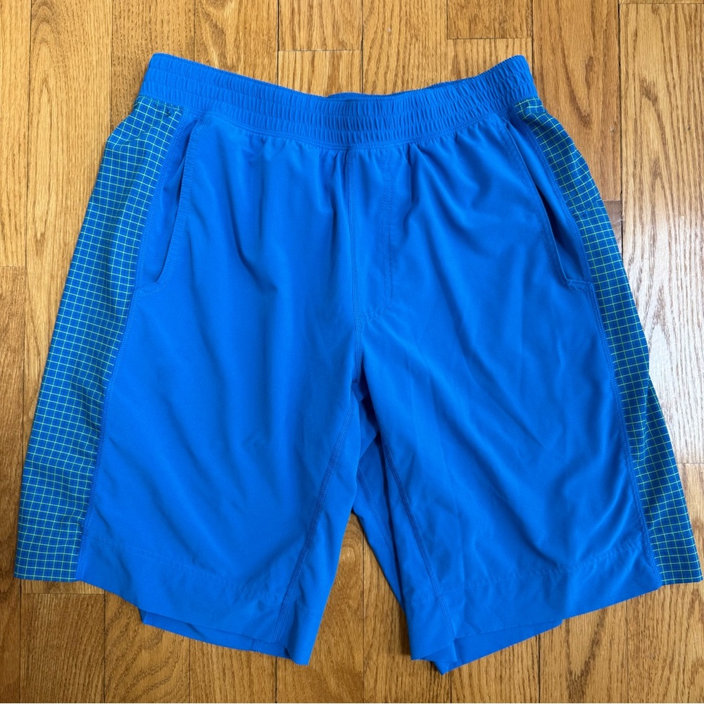 Lululemon Men's Blue Athletic Shorts, 11” inseam, Size Large